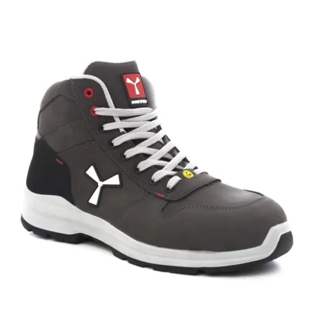 Scarpe antinfortunistiche Payper Get Force Mid Unisex S3 SRC ESD MID NABUK