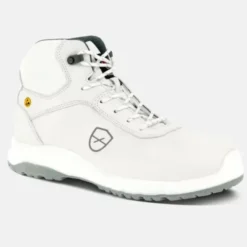Scarpe Antinfortunistiche Parade Rogar S3 SR FO CI HI ESD 07ROGAR9817 Alte Metalfree Bianco