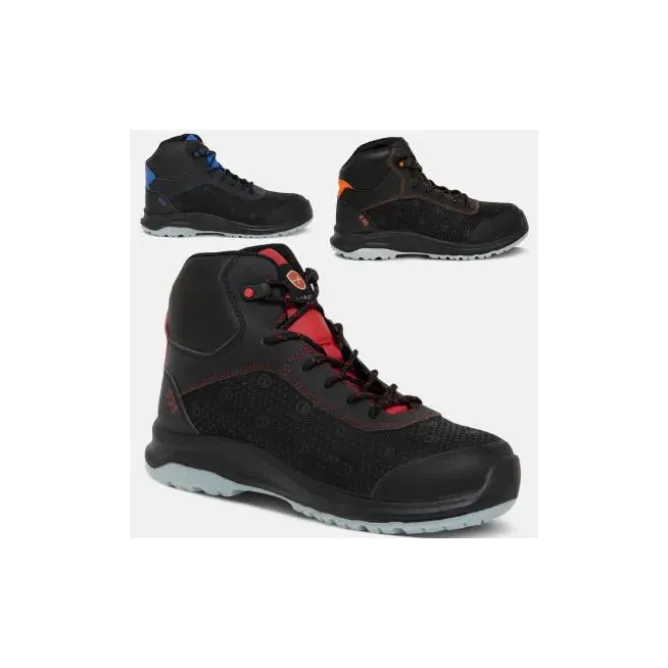 Scarpe Antinfortunistiche Parade Rando S3 SR FO SC CI HI 07RANDO9834 Alte Comode Metalfree