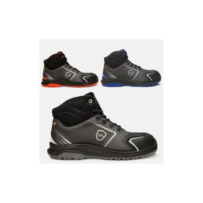 Scarpe Antinfortunistiche Parade Rangor S1P SR FO CI HI ESD 07RANGOR7844 Alte Comode