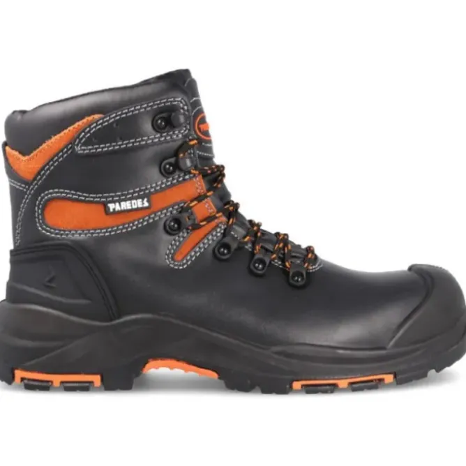 Scarpe Antinfortunistiche Paredes Black Electron II SB PL FO SR CI HI HRO Alte MetalFree SP5208
