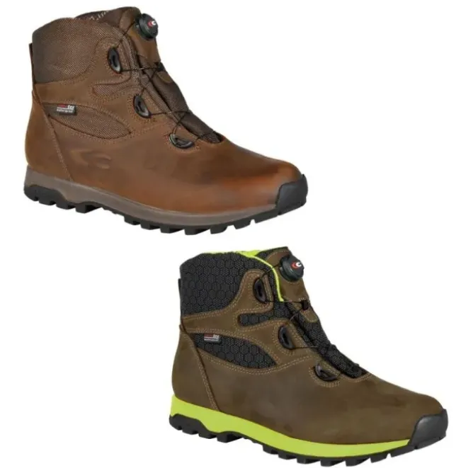 Scarponcini Da Trekking Chiusura BOA Cofra Dome Brown 19670-000 Comode Impermeabili