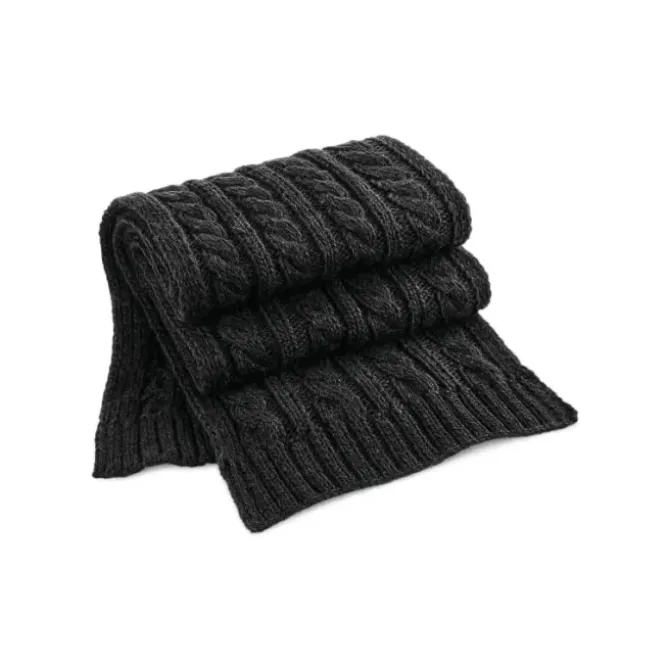 Sciarpa Cable Knit Melange Scarf Beechfield - B499