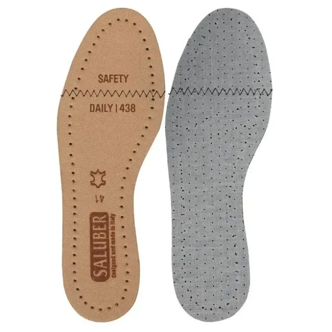 Solette in cuoio naturale Daily Antistatiche Issa Line