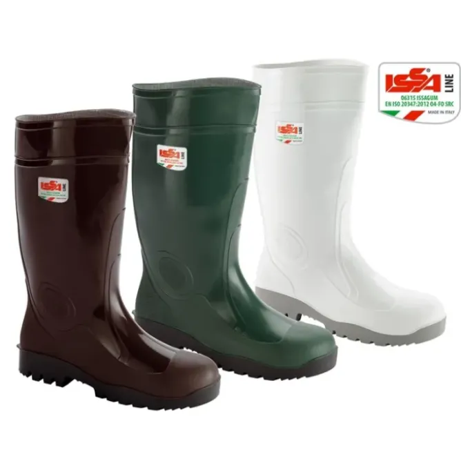 Stivali antinfortunistici Issa Line in gomma nitrilica EN 20347 FO SRC 06315