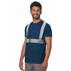 T-shirt da lavoro Alta visibilità 100% cotone manica corta Logica 993HV-L
