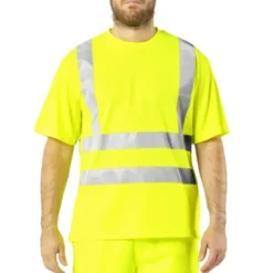 T-shirt Da Lavoro Alta Visibilità Issa Line Basic Tee Hi Vi 08183NTS