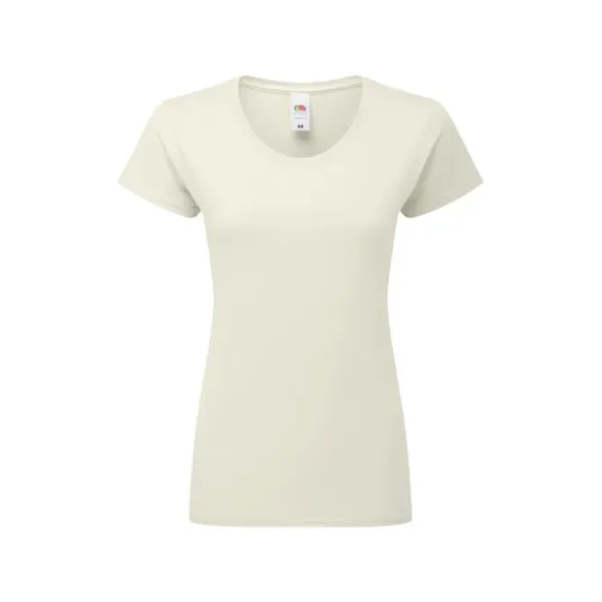 T-shirt da Lavoro da Donna 100% Cotone Fruit Of The Loom Iconic 195 T FR614240