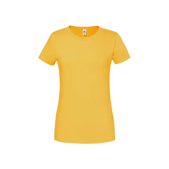 T-shirt da Lavoro da Donna 100% Cotone Fruit Of The Loom Iconic 195 T FR614240
