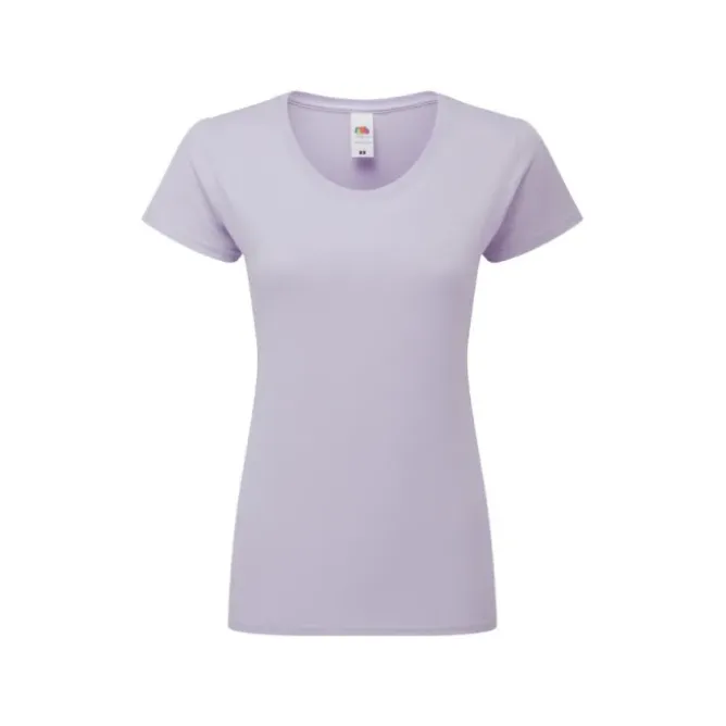 T-shirt da Lavoro da Donna 100% Cotone Fruit Of The Loom Iconic 195 T FR614240