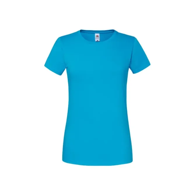 T-shirt da Lavoro da Donna 100% Cotone Fruit Of The Loom Iconic 195 T FR614240