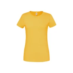 T-shirt da Lavoro da Donna 100% Cotone Fruit Of The Loom Iconic 195 T FR614240