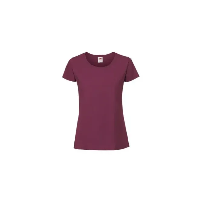 T-shirt da Lavoro da Donna 100% Cotone Fruit Of The Loom Iconic 195 T FR614240