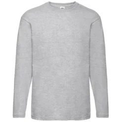 T-Shirt da Lavoro Fruit of The Loom Valueweight a Manica Lunga in Cotone 610380
