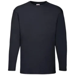 T-Shirt da Lavoro Fruit of The Loom Valueweight a Manica Lunga in Cotone 610380