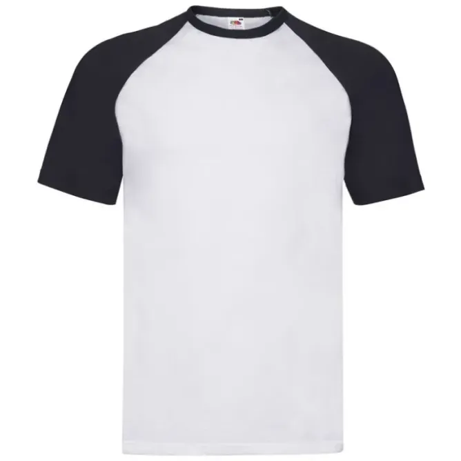 T-shirt da Lavoro Fruit of The Loom Baseball in Cotone a Girocollo FR610260