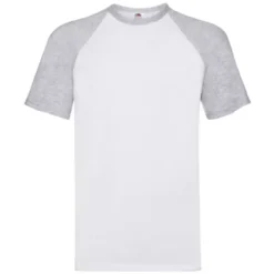 T-shirt da Lavoro Fruit of The Loom Baseball in Cotone a Girocollo FR610260
