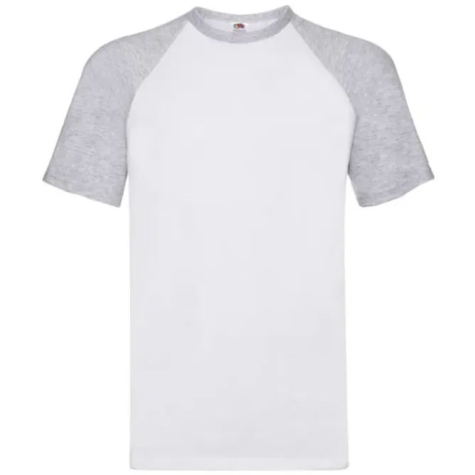 T-shirt da Lavoro Fruit of The Loom Baseball in Cotone a Girocollo FR610260
