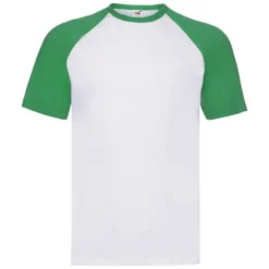 T-shirt da Lavoro Fruit of The Loom Baseball in Cotone a Girocollo FR610260