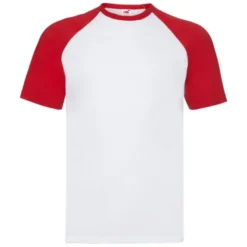 T-shirt da Lavoro Fruit of The Loom Baseball in Cotone a Girocollo FR610260