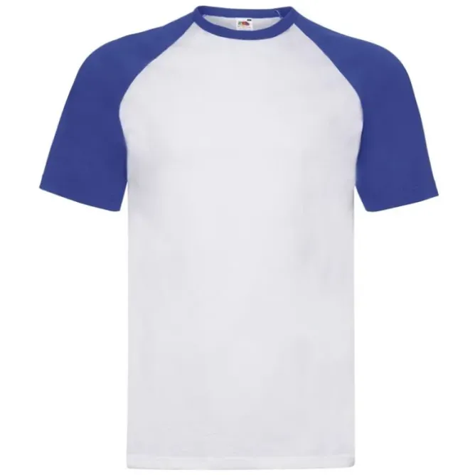T-shirt da Lavoro Fruit of The Loom Baseball in Cotone a Girocollo FR610260