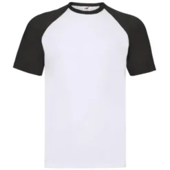 T-shirt da Lavoro Fruit of The Loom Baseball in Cotone a Girocollo FR610260