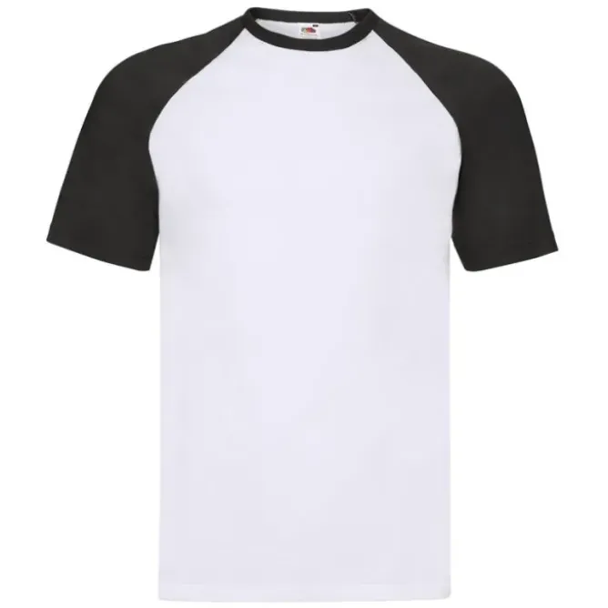 T-shirt da Lavoro Fruit of The Loom Baseball in Cotone a Girocollo FR610260