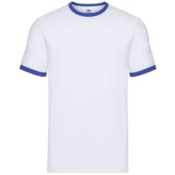T-shirt da Lavoro Fruit Of The Loom Ringer in Cotone FR611680
