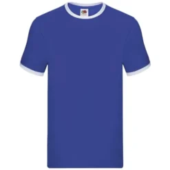 T-shirt da Lavoro Fruit Of The Loom Ringer in Cotone FR611680