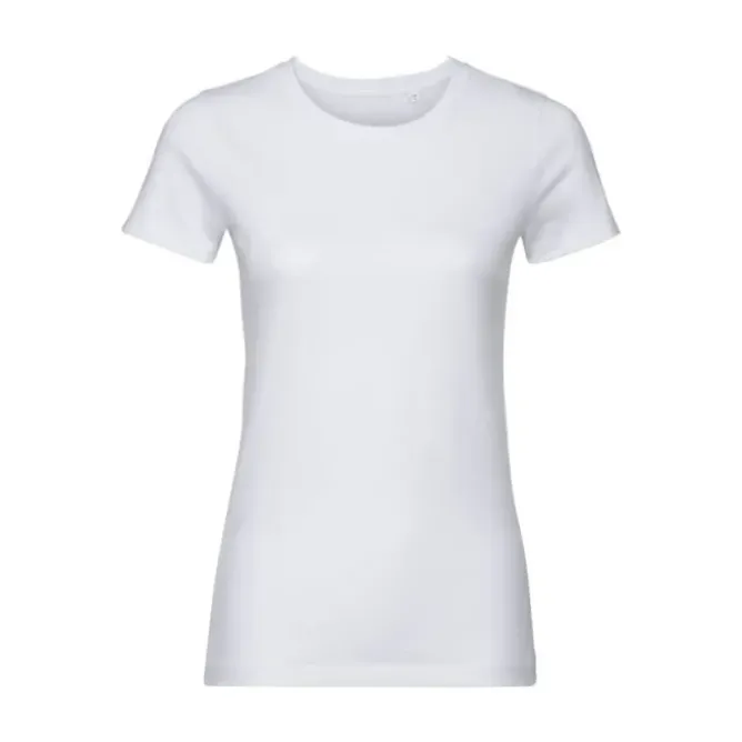 T-shirt Da Lavoro in Puro Biologico da Donna Russell - JE108F