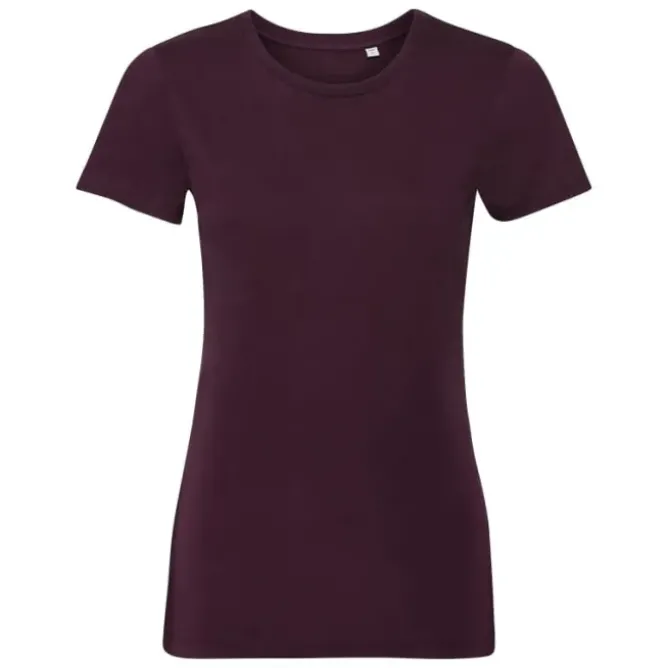 T-shirt Da Lavoro in Puro Biologico da Donna Russell - JE108F