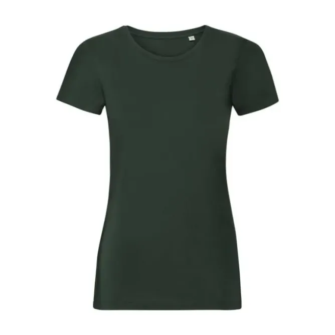 T-shirt Da Lavoro in Puro Biologico da Donna Russell - JE108F