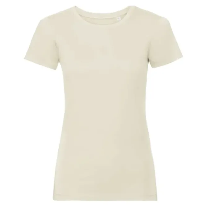 T-shirt Da Lavoro in Puro Biologico da Donna Russell - JE108F