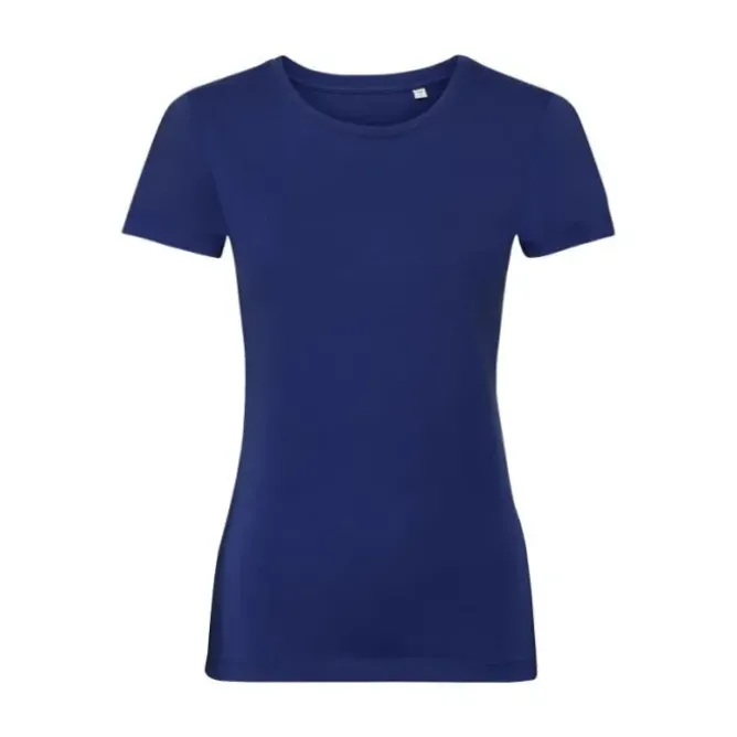 T-shirt Da Lavoro in Puro Biologico da Donna Russell - JE108F