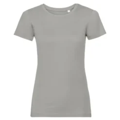 T-shirt Da Lavoro in Puro Biologico da Donna Russell - JE108F