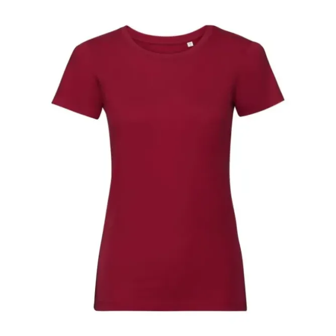 T-shirt Da Lavoro in Puro Biologico da Donna Russell - JE108F