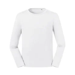 T-shirt Da Lavoro Pure Organica a Manica Lunga Russell - JE100M
