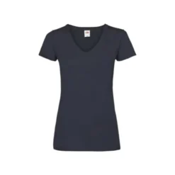 T-shirt da Lavoro Valueweight Ladies con Scollo a V Fruit Of The Loom - 613980