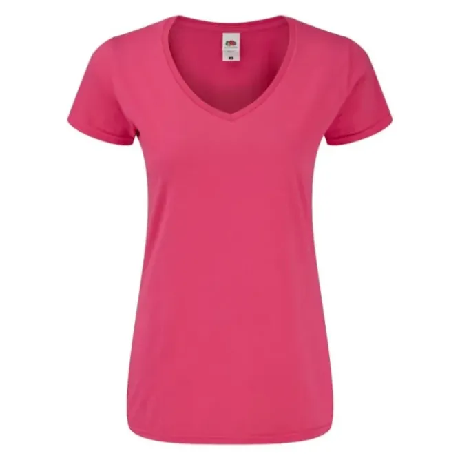 T-shirt da Lavoro 150 V-Neck T Fruit Of The Loom - FR614440