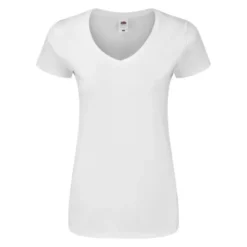 T-shirt da Lavoro 150 V-Neck T Fruit Of The Loom - FR614440