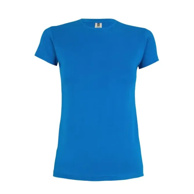 T-Shirt girocollo da Lavoro 100% Cotone Velilla Coral Lady MK170CV