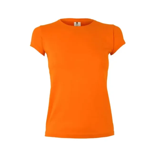 T-Shirt girocollo da Lavoro 100% Cotone Velilla Coral Lady MK170CV