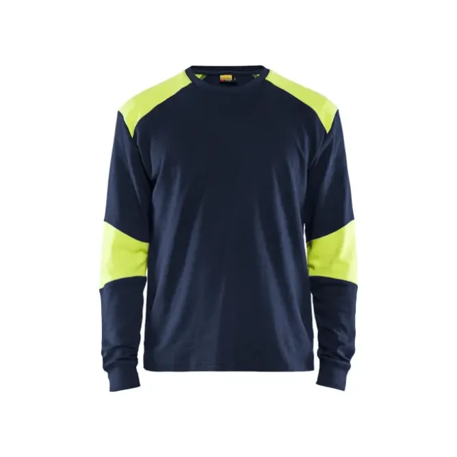 T-shirt manica lunga da Lavoro Blaklader multinorma ignifugo antistatico 345717618933L