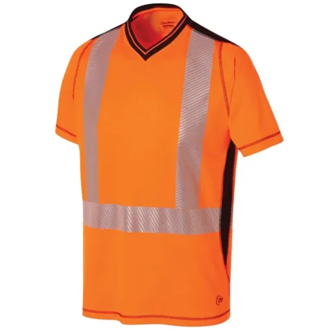 T-Shirt maniche corte da Lavoro Alta Visibilità Anti-UV Molinel Luklight 0471.9999.065