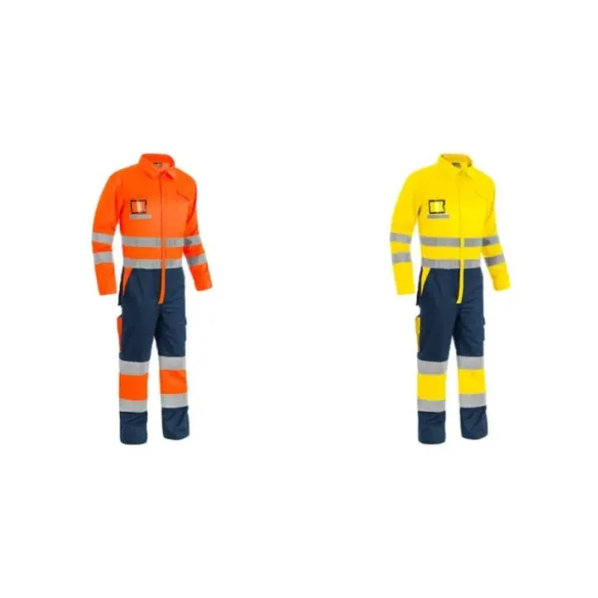 Tuta da Lavoro Alta Visibilità Bicolore Multitasche Sottozero Tuta Bicolore H.V. 2520